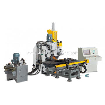 Hydraulic plate drilling machine